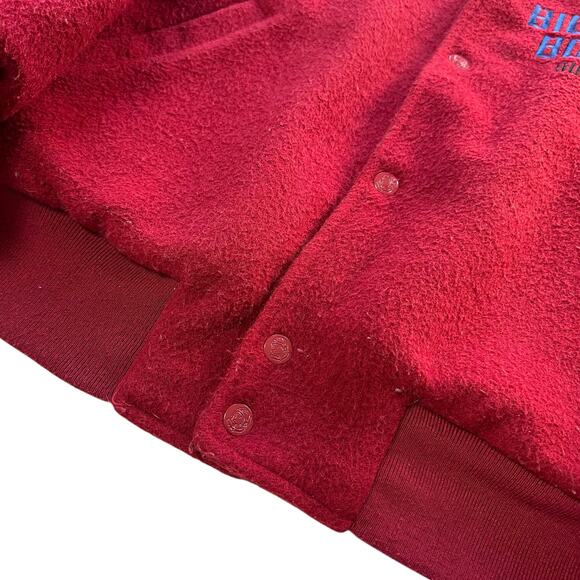 XXL Billionaire Boys Club Road Rocket Wool Cropped Varsity Jacket - Picture 5 of 6